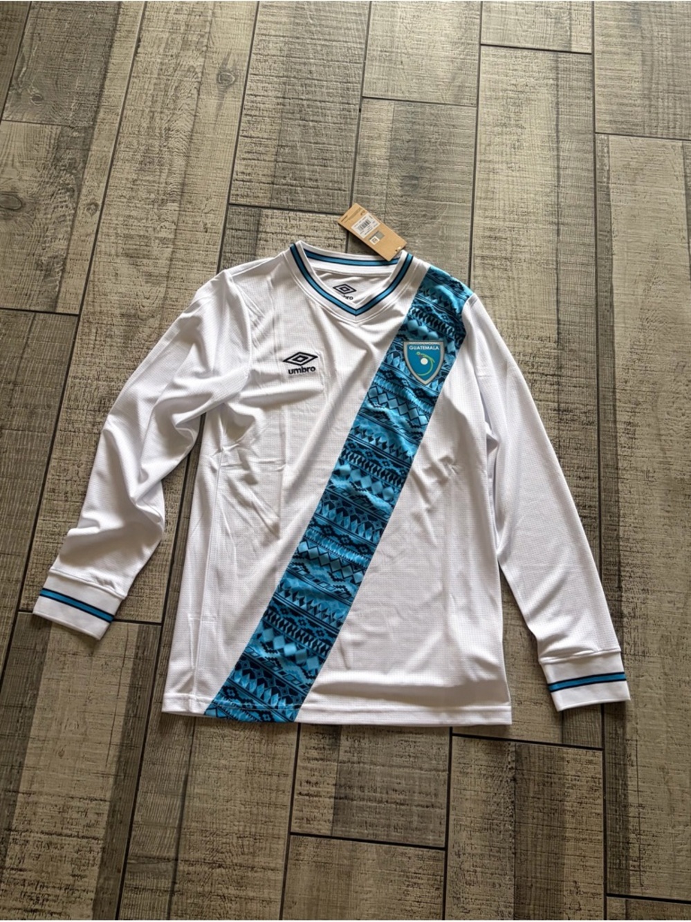 Guatemala 2024/25 White Long Sleeve Jersey!